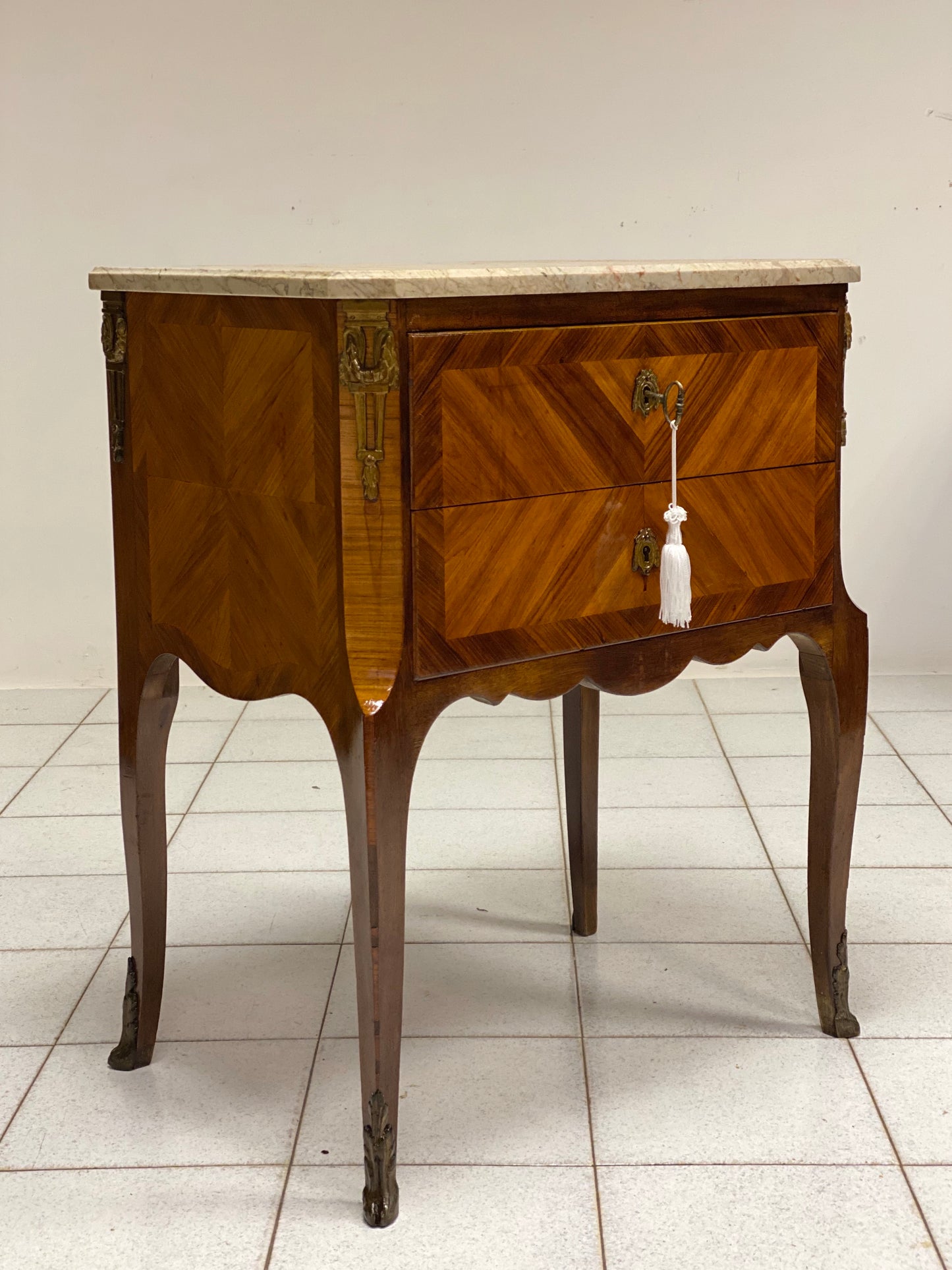 Small Napoleon III chest of drawers, late 19th century