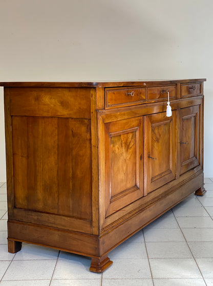 Credenza tre porte ciliegio metà XIX secolo ( restaurata )