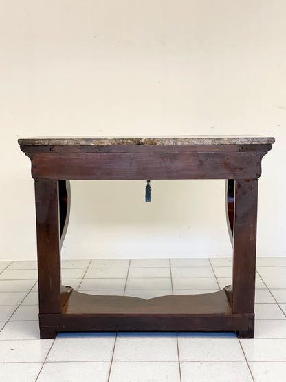 Consolle Carlo X inizio XIX secolo restaurata