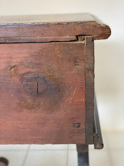 Tavolo scrittoio Luigi XIV Lombardo . XVII secolo