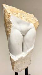 Busto in marmo Carrara .Nudo femminile inizio XX secolo