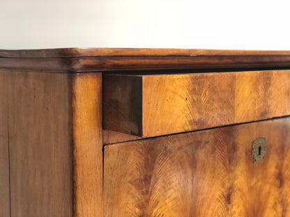Carlo X secretaires in walnut and walnut root