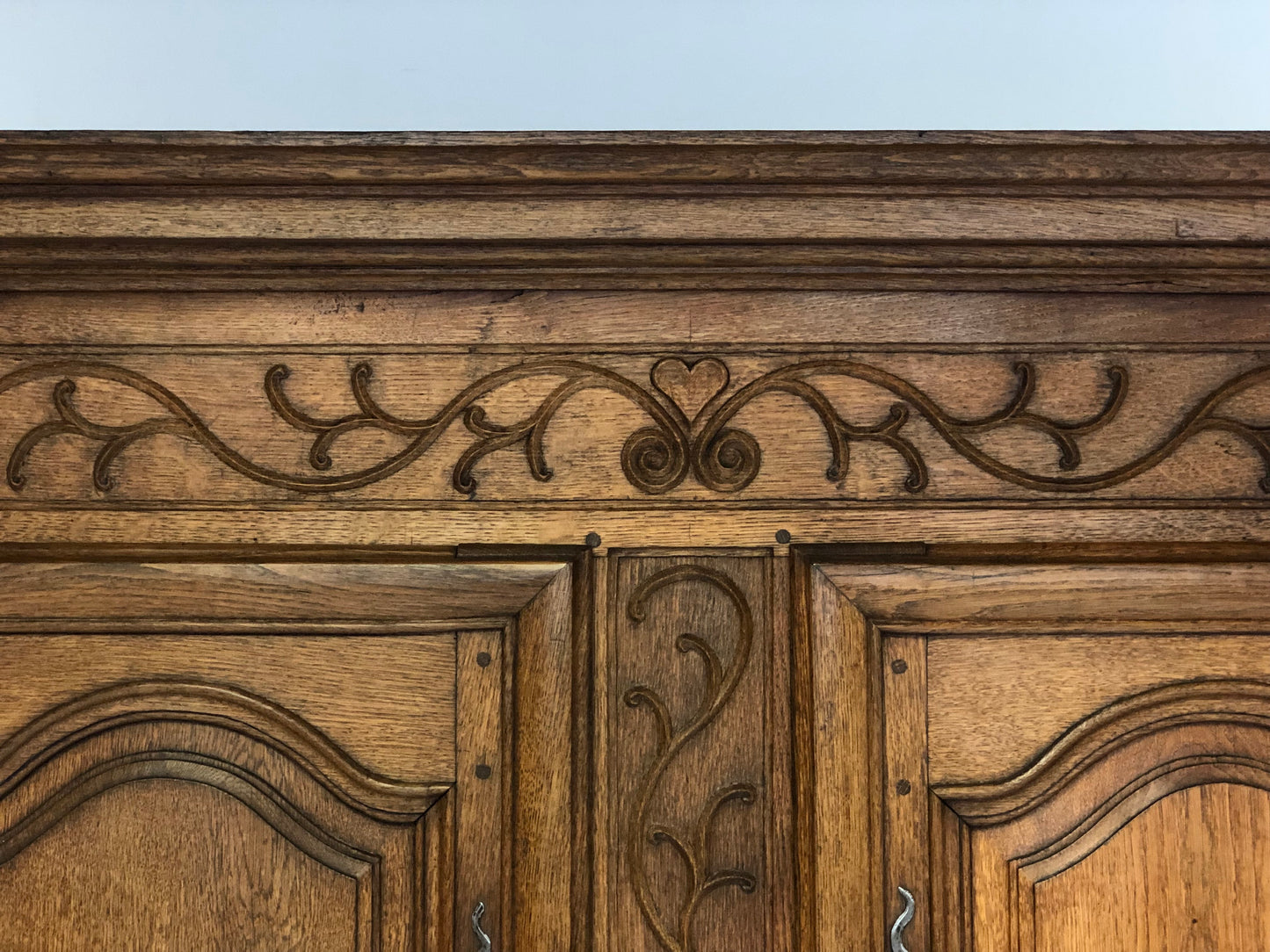 Louis XIV carved double body sideboard