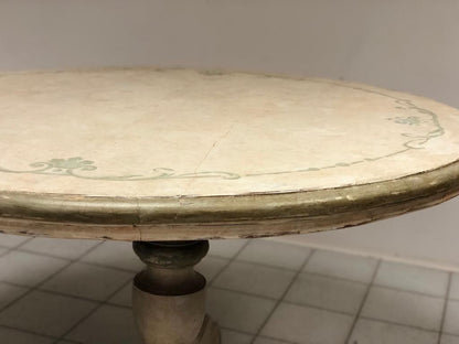 Tavolo rotondo laccato lombardo