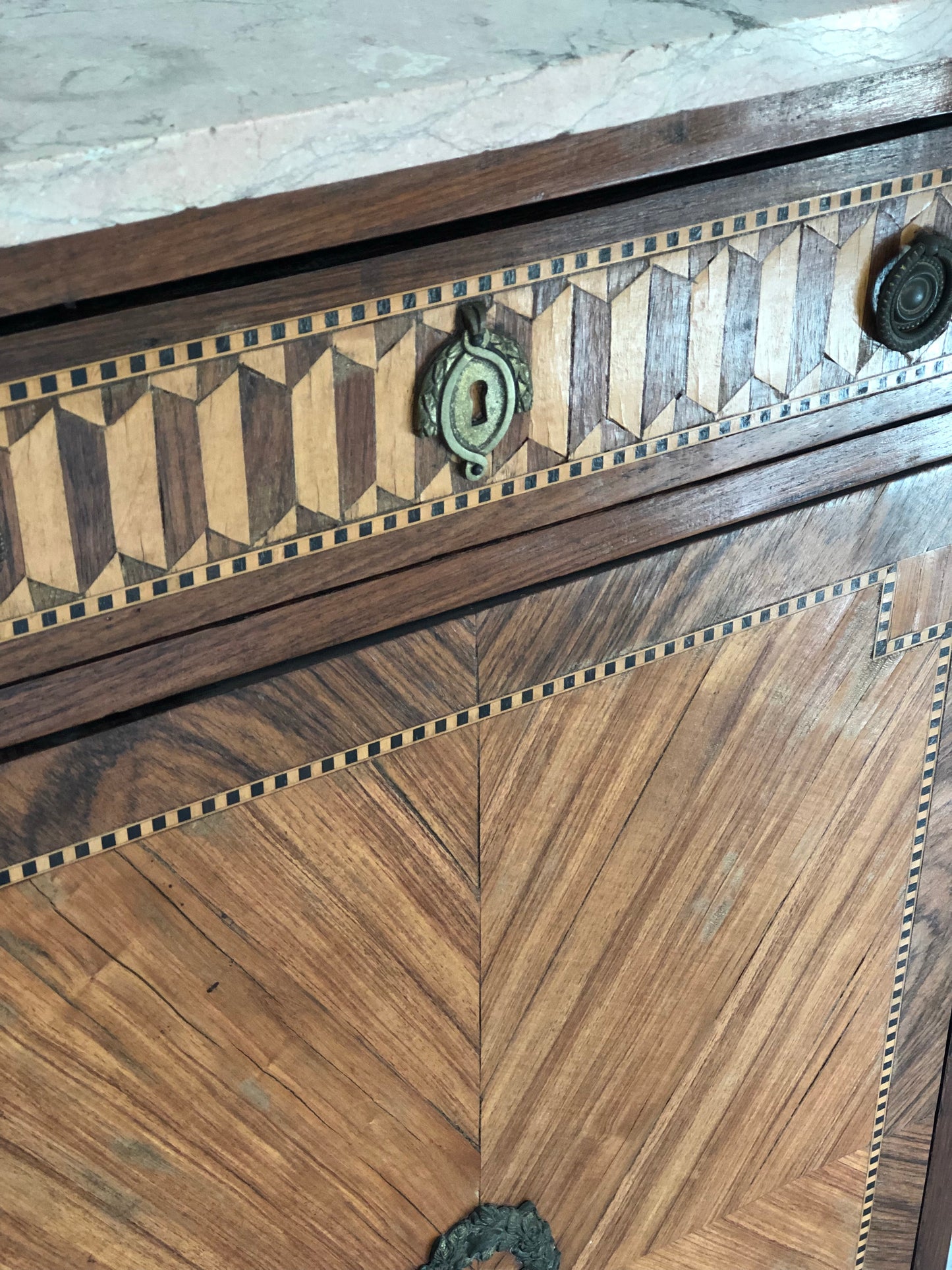 Napoleon III Corner Cabinet. Late 19th century