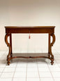 Lombard console table veneered in walnut. Mid-19th century