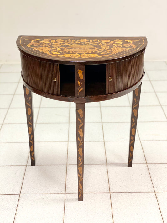 Louis XVI crescent console. Holland late 18th century