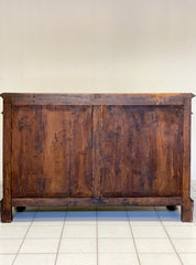 Credenza lombarda noce e radica XIX secolo ( restaurata)