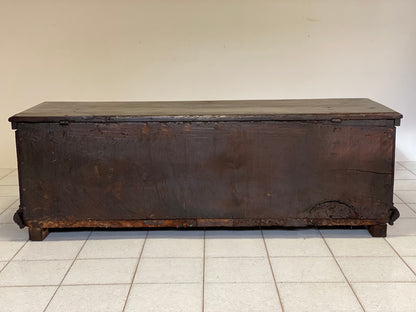 Carved chest Brescia Cremona early 17th century
