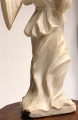 Angelo in estasi marmo Carrara . Fine XVIII secolo