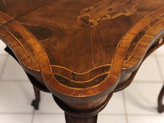 Tavolino da gioco Emilia XIX secolo