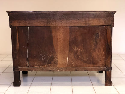 Empire chest of drawers in walnut. Milan