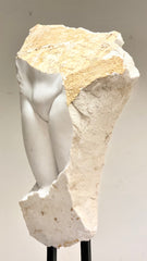 Busto in marmo Carrara .Nudo femminile inizio XX secolo