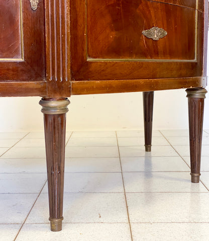 Credenza a demilune . Francia XIX secolo