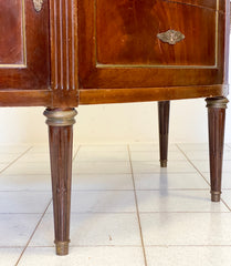 Credenza a demilune . Francia XIX secolo
