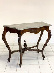 Consolle Luigi Filippo noce lombarda metà XIX secolo