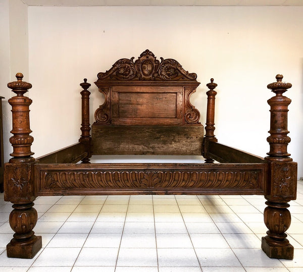 Letto matrimoniale Lombardo XVI secolo
