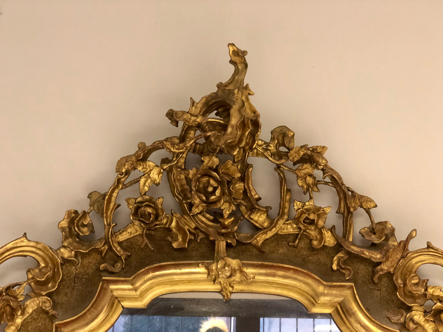 Lombard mirror Charles X. 195cm. Early 19th century