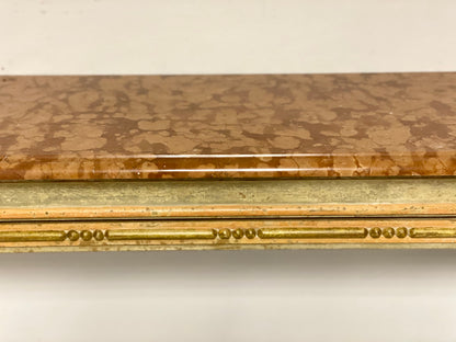 Consolle legno intagliato dorato . Inizio XX secolo