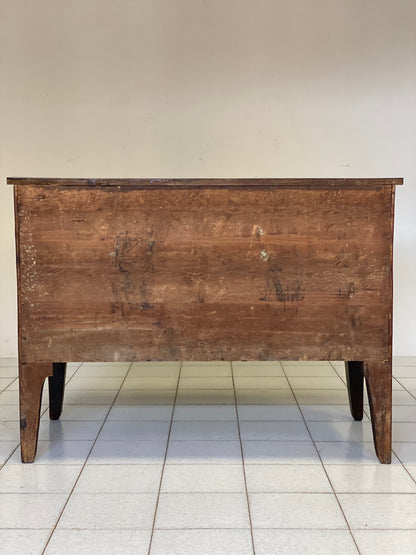 Cassettone Luigi XVI due cassetti . XVIII secolo