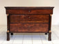 Empire chest of drawers in walnut. Milan
