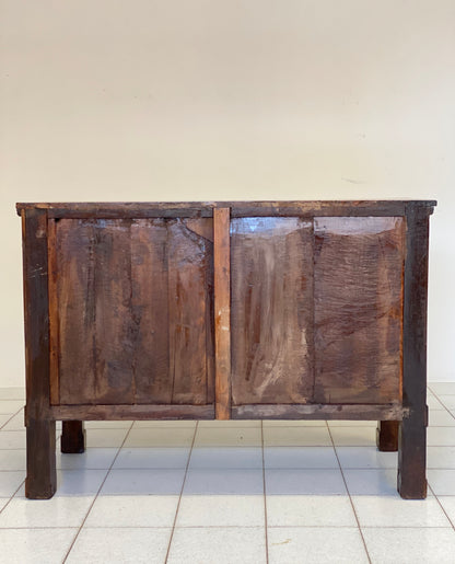 Cassettone Impero Lombardo noce ( restaurato )