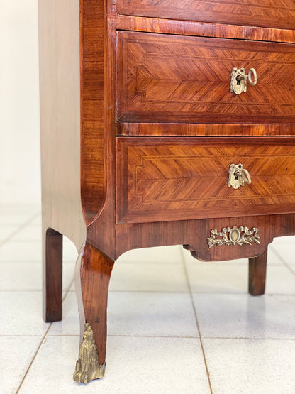 Napoleon III inlaid veneered weekly