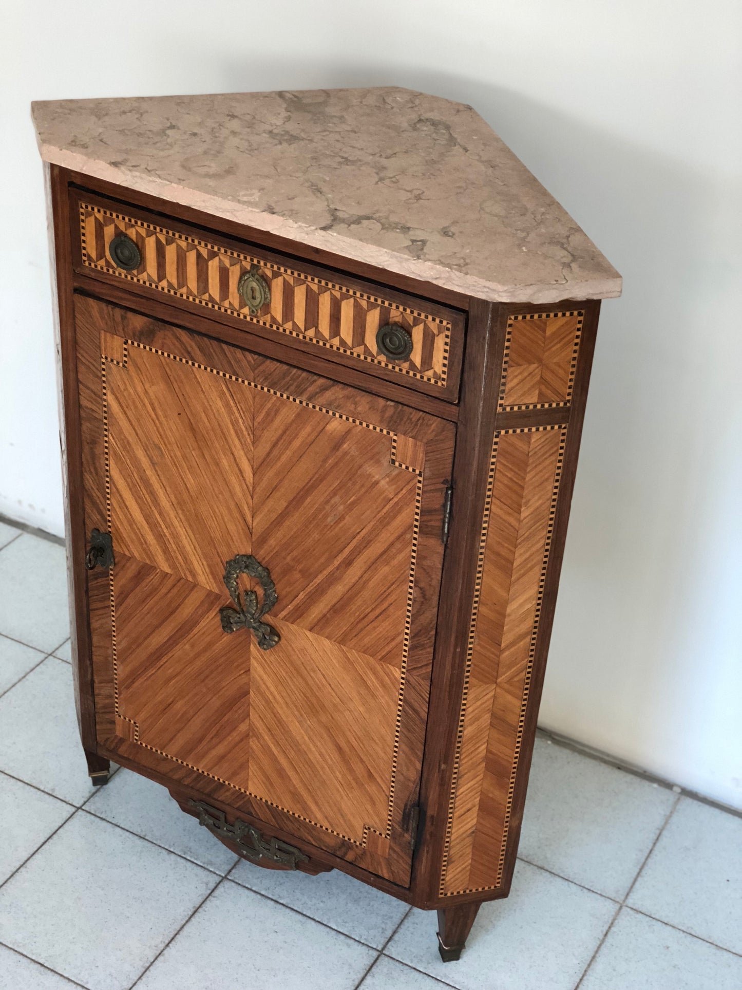 Napoleon III Corner Cabinet. Late 19th century