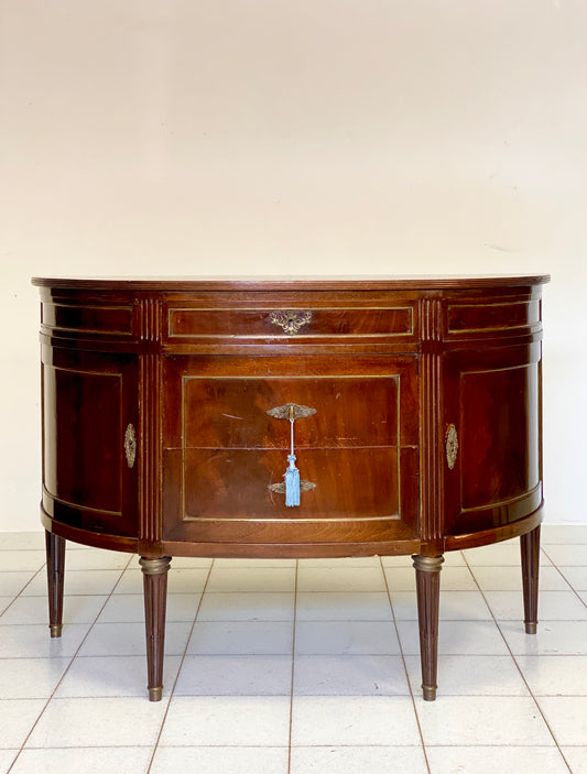 Credenza a demilune . Francia XIX secolo