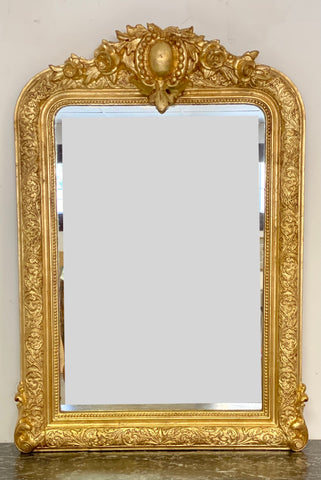 Specchiera dorata . Lombardia XIX secolo