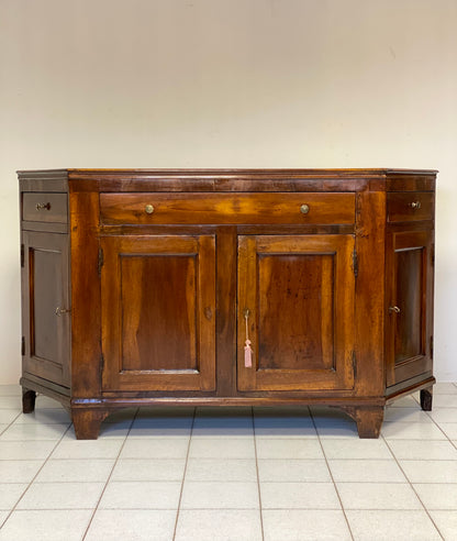 Credenza scantonata epoca direttorio . Inizio XIX secolo