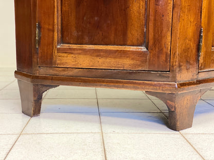 Credenza scantonata epoca direttorio . Inizio XIX secolo