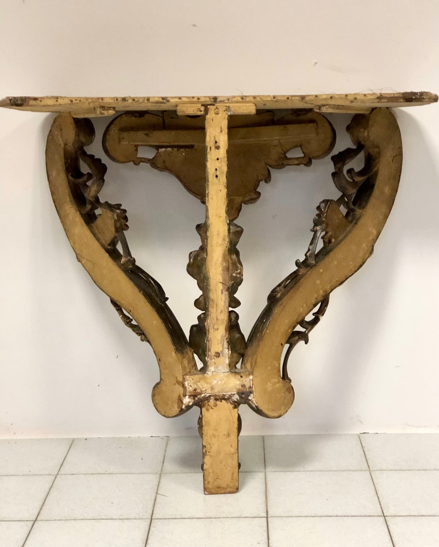 Drop console. Lombardy 19th century