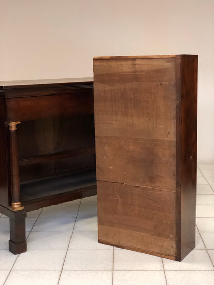 Empire chest of drawers in walnut. Milan
