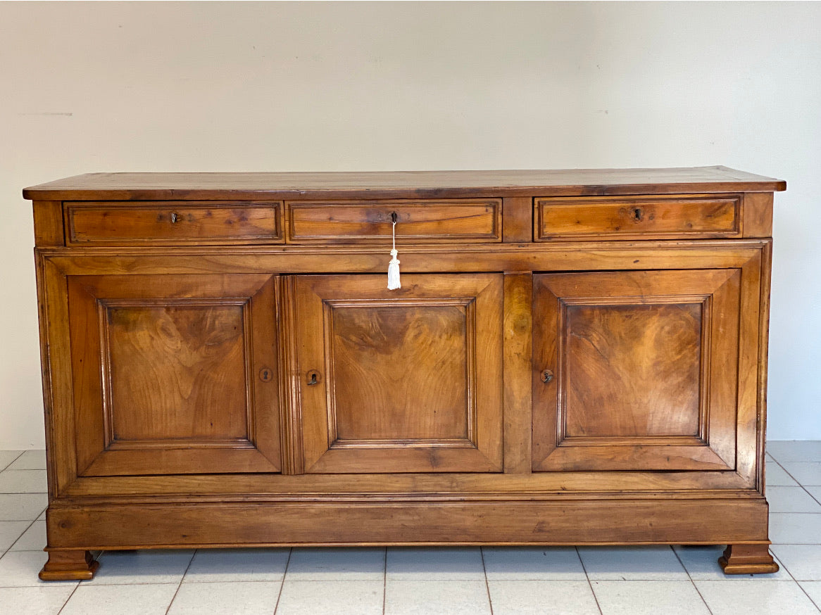 Credenza tre porte ciliegio metà XIX secolo ( restaurata )