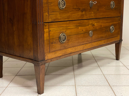 Louis XVI walnut desk. Lombardy 18th century
