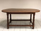 Walnut reel table. Emilia 18th century