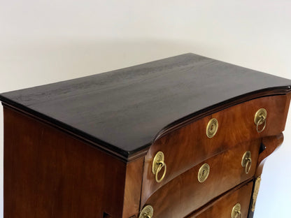 Settimanale impero lombardo piuma di noce . Inizio XIX secolo ( restaurato)