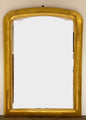 Lombard gold leaf mirror mid 19th century