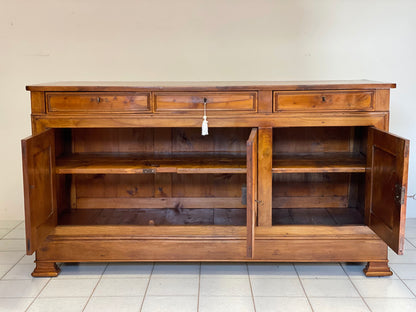 Credenza tre porte ciliegio metà XIX secolo ( restaurata )