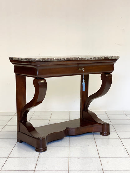 Consolle Carlo X inizio XIX secolo restaurata