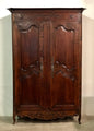 Louis XV wardrobe carved cherry. 18th century