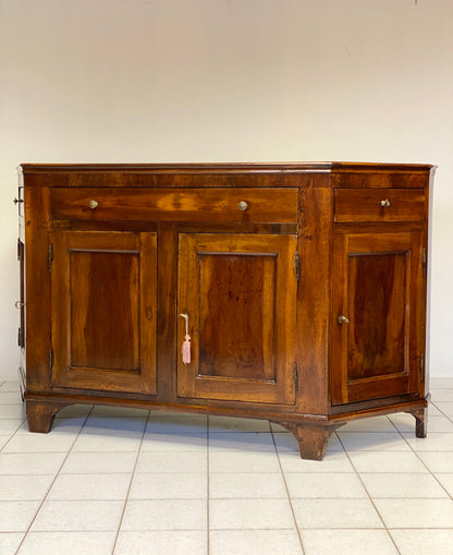Credenza scantonata epoca direttorio . Inizio XIX secolo
