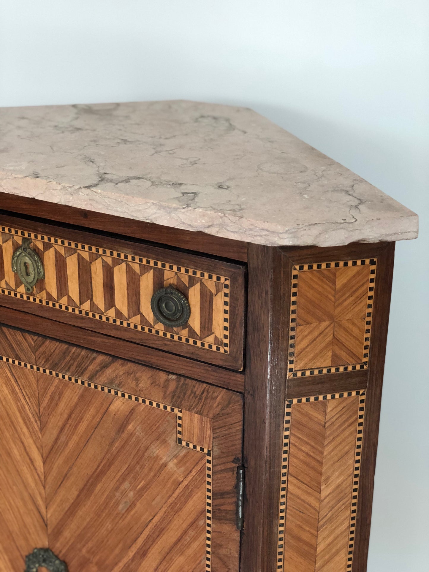 Napoleon III Corner Cabinet. Late 19th century