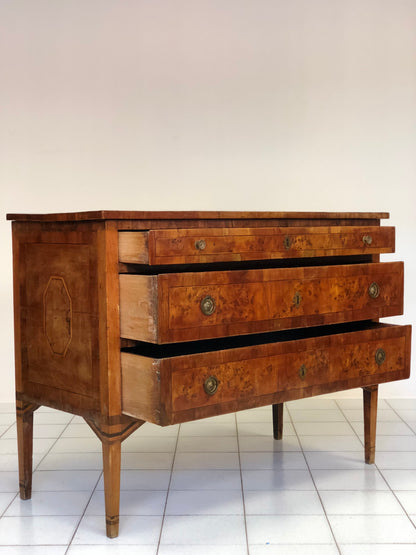 Cassettone Luigi XVI Modena XVIII secolo
