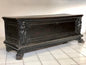 Lombard chest with caryatids. 17th century