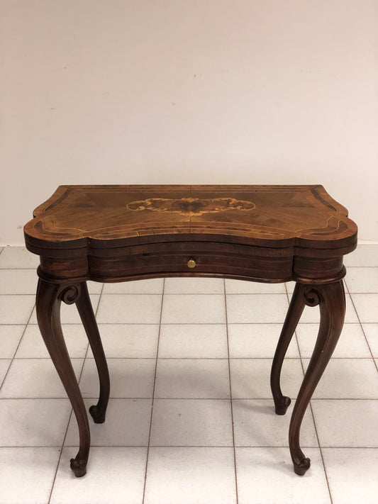 Tavolino da gioco Emilia XIX secolo