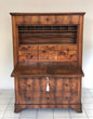 Carlo X secretaires in walnut and walnut root