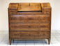 Walnut inlaid desk. Trento Louis XVI period