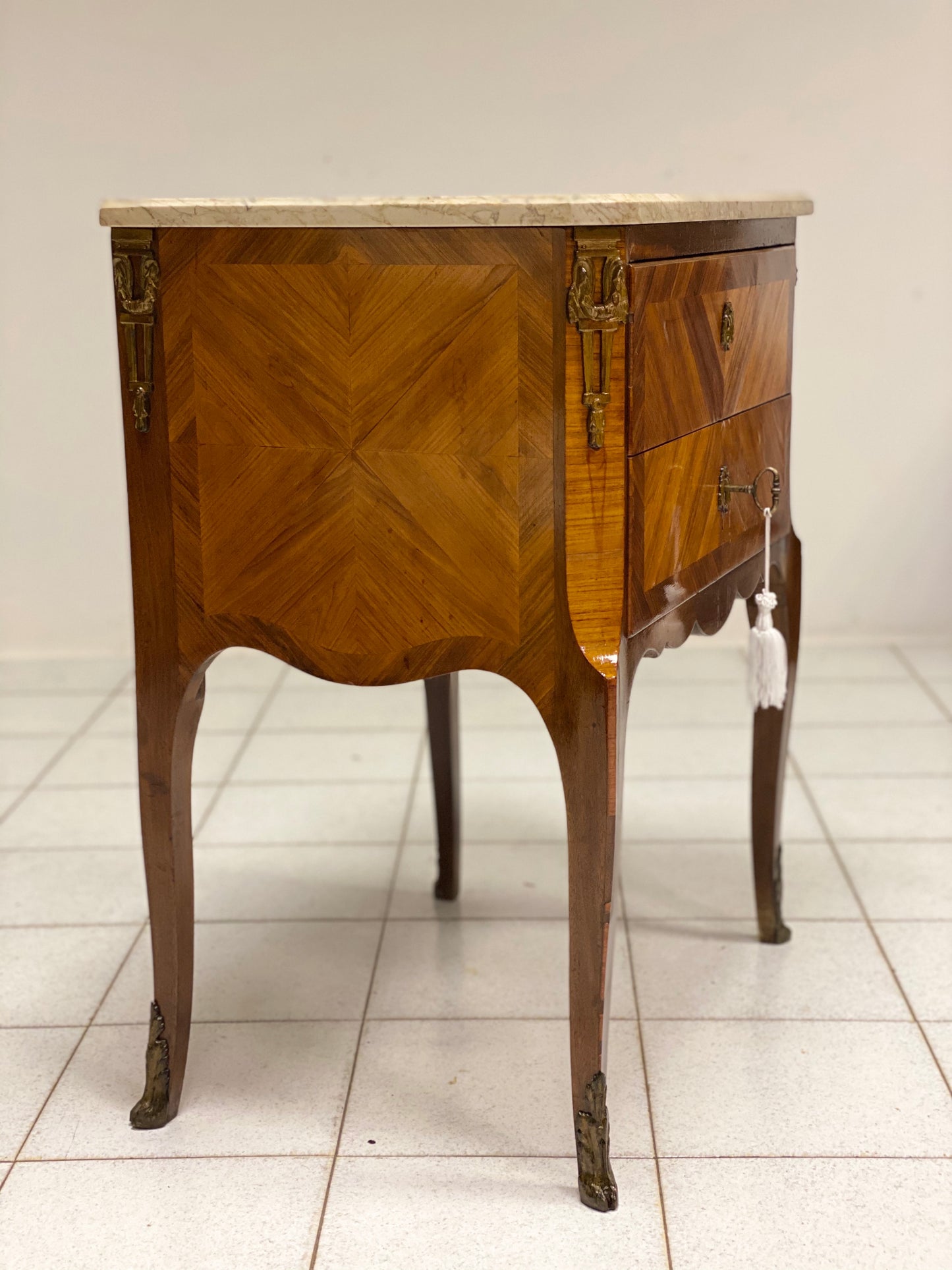 Small Napoleon III chest of drawers, late 19th century